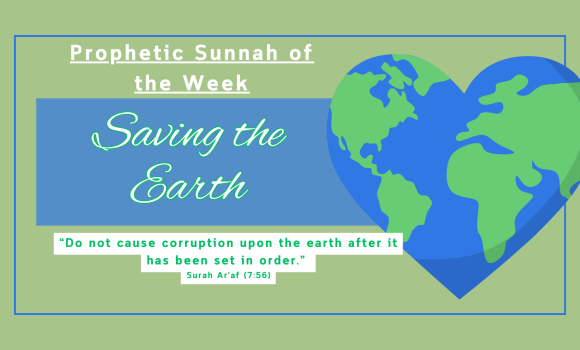 Sunnah of the Week (24) – Saving the Earth