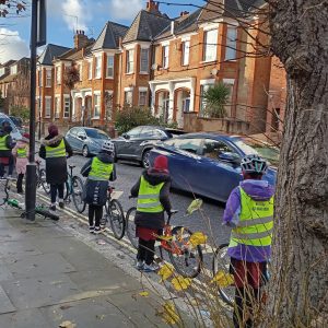 Year 6 Bikeability training