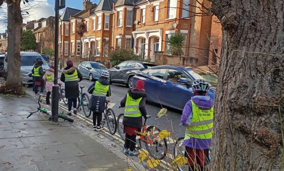 Year 6 Bikeability training