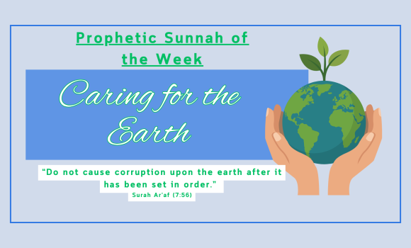 Sunnah of the Week (47) – Caring for the Earth