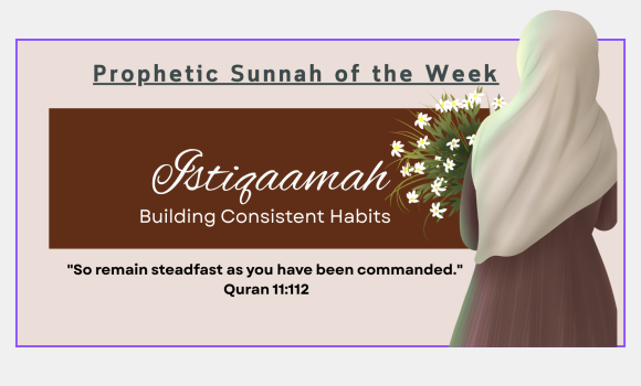 Sunnah of the Week (48) – Istiqaamah
